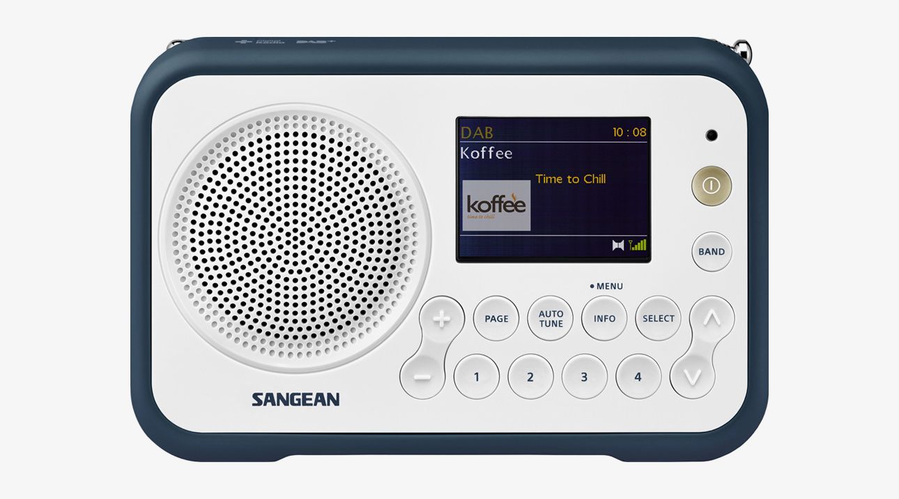 Sangean DPR-76 Radio portatile DAB+, FM ricaricabile Nero