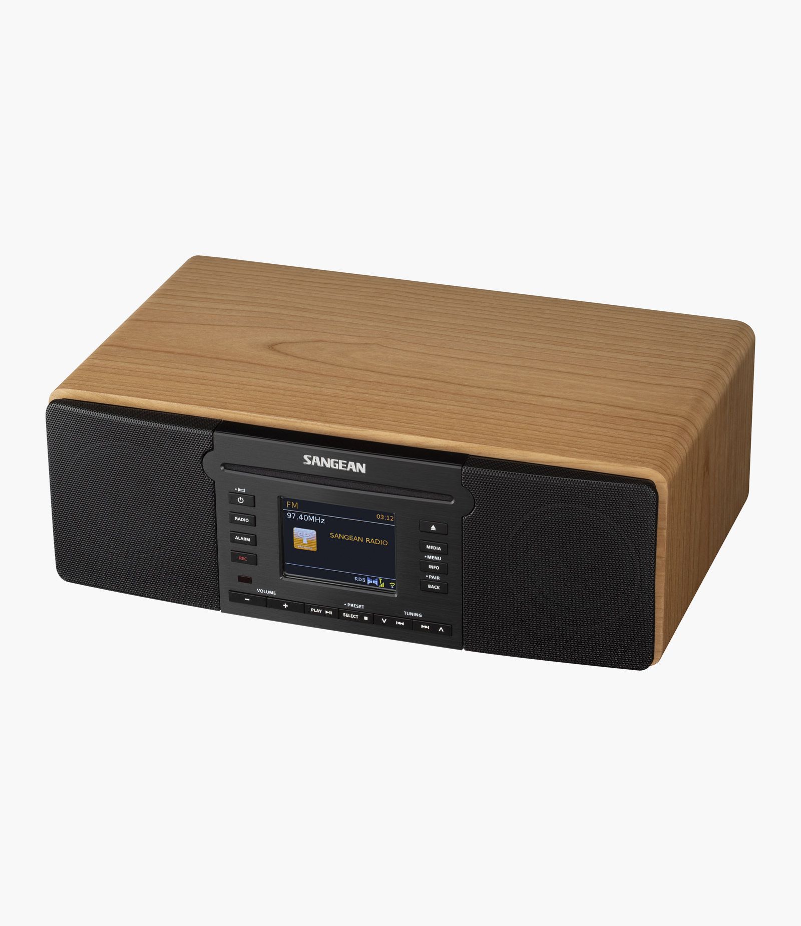 Sangean-WiFi Internet Radio / FM-RBDS / Aux-in / CD / USB / SD All-in