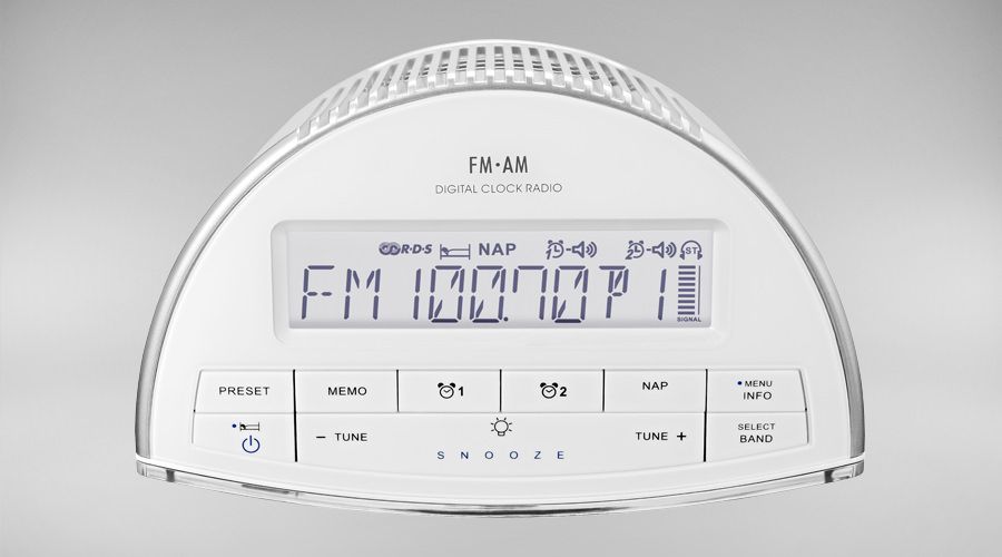 Sangean RCR9 radio with alarm